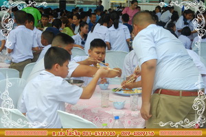 ตัวอย่างผลงานการออกโต๊ะจีน